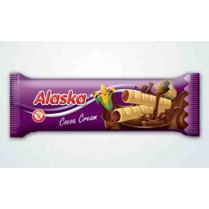 Alaska - rurki kukurydziane nadziewane kremem kakaowym 18g
