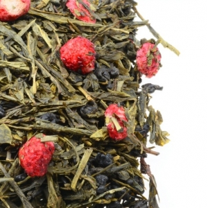 Herbata zielona  Sencha Poziomka 50g