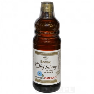 Olej lniany do diety Budwig  250 ml