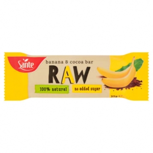 Baton RAW Bananowo - Kakaowy