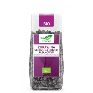 Żurawina słodzona sokiem jabłkowym BIO 100g