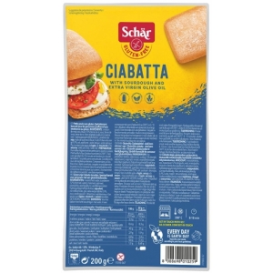 Ciabatta - bułki bezglutenowe do zapiekania