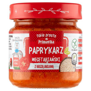 Paprykarz wegetariański z kaszą jaglaną 160g