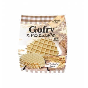 Gofry orkiszowe bez dodatku cukru 65g