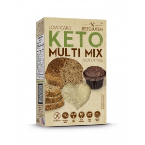 Keto Multi mix bezglutenowy, bez cukru 250g