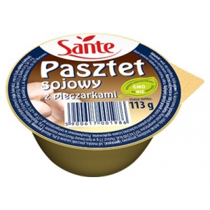 Pasztet sojowy z pieczarkami  Sante 113g