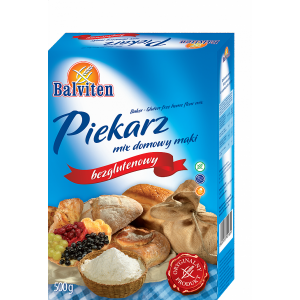 Piekarz MIX - mieszanka do wypieku chleba bezglutenowego 500g